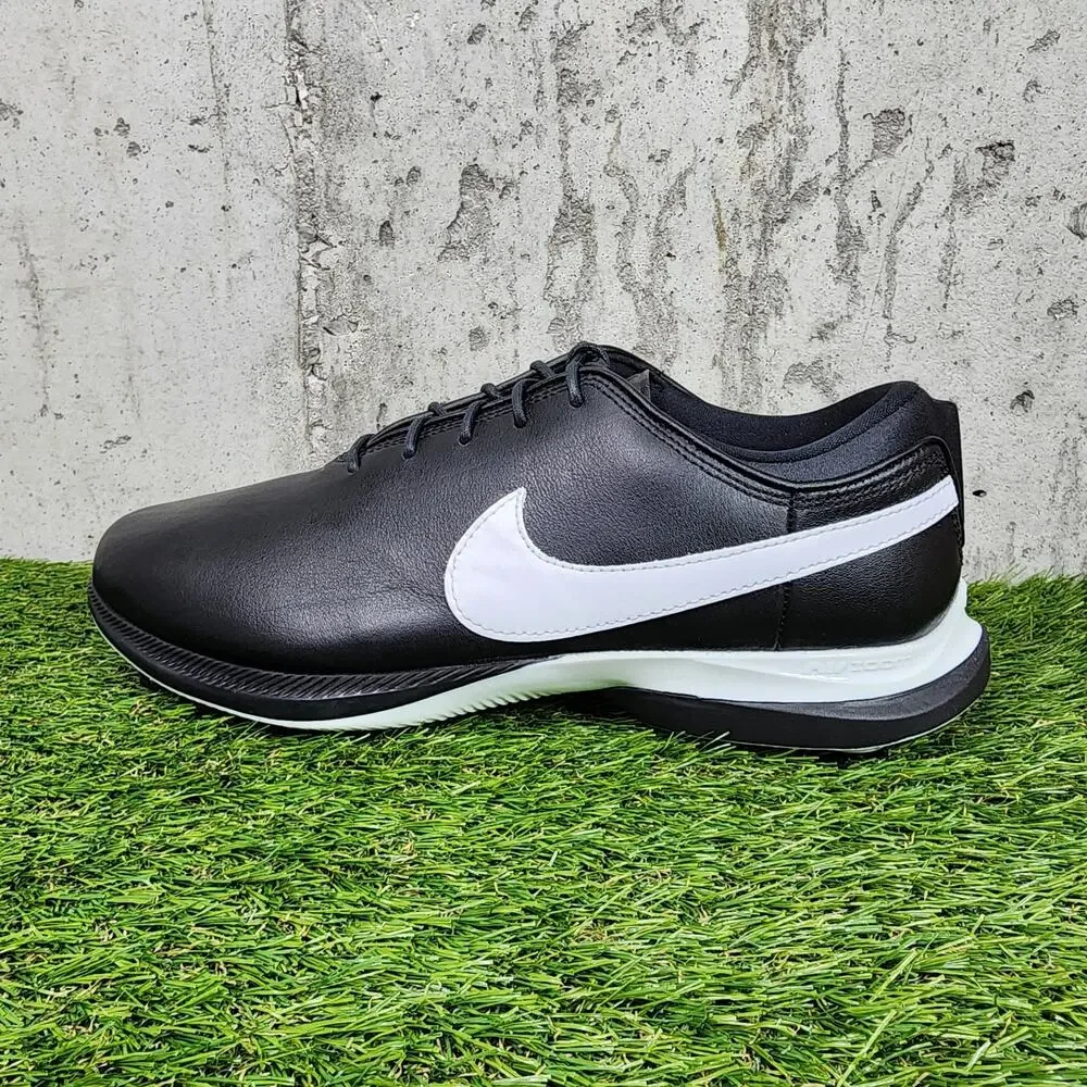 MSRP $160 Nike Air Zoom Victory Tour 2 Golf Shoes Black White Men’s Size 10